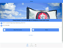 Tablet Screenshot of fuzzygolf.com